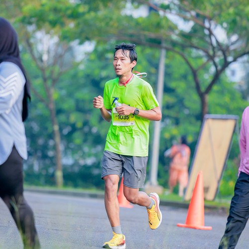 Race photo from BOGORUN 2026