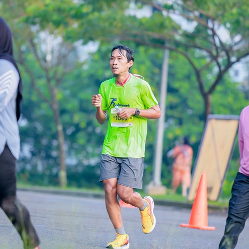 Race photo from BOGORUN 2026
