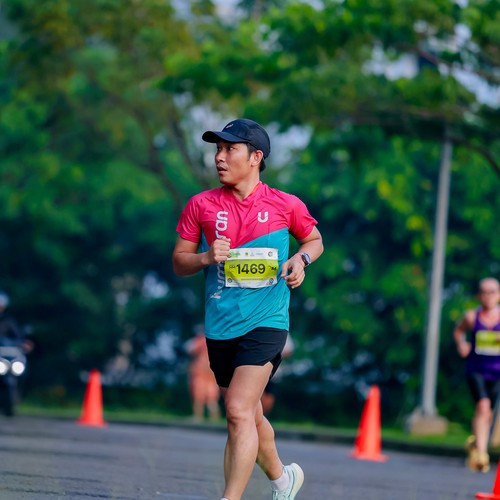 Race photo from BOGORUN 2026