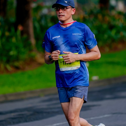 Race photo from BOGORUN 2026