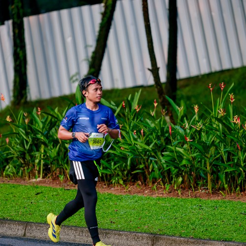 Race photo from BOGORUN 2026