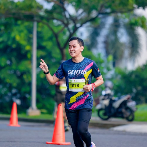 Race photo from BOGORUN 2026