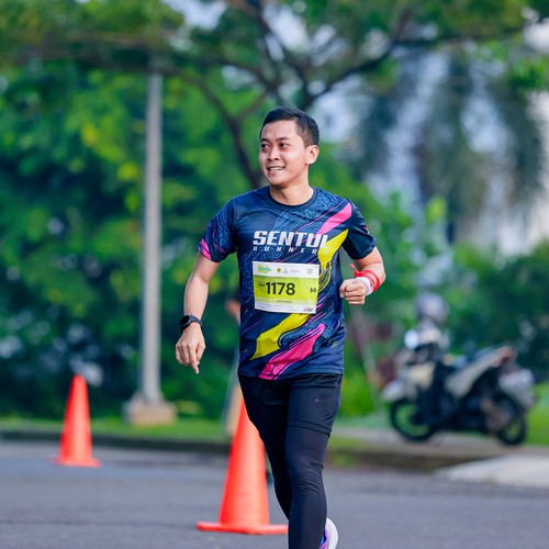 Race photo from BOGORUN 2026