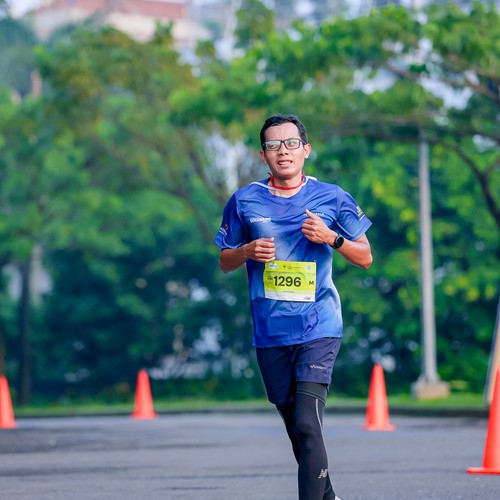 Race photo from BOGORUN 2026