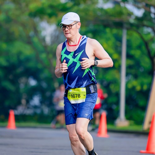 Race photo from BOGORUN 2026