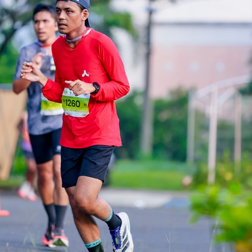 Race photo from BOGORUN 2026