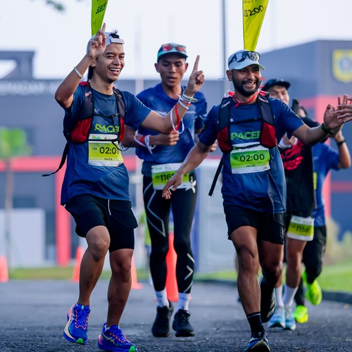 Race photo from BOGORUN 2026