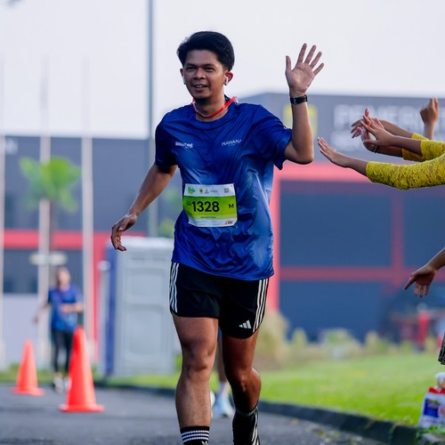 Race photo from BOGORUN 2026