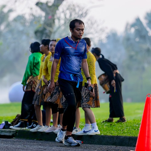 Race photo from BOGORUN 2026