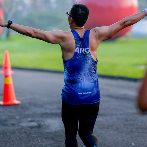 Race photo from BOGORUN 2026