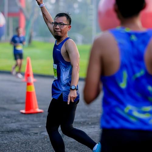 Race photo from BOGORUN 2026