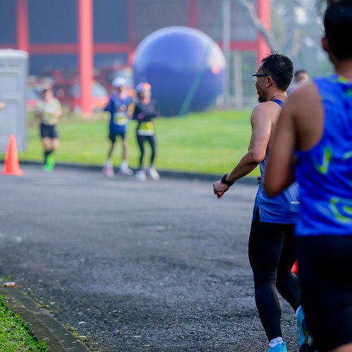 Race photo from BOGORUN 2026