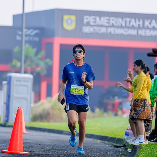 Race photo from BOGORUN 2026