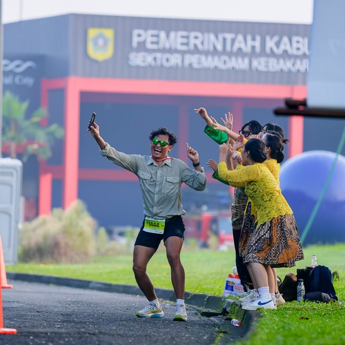 Race photo from BOGORUN 2026