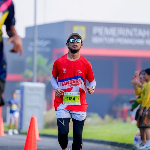 Race photo from BOGORUN 2026