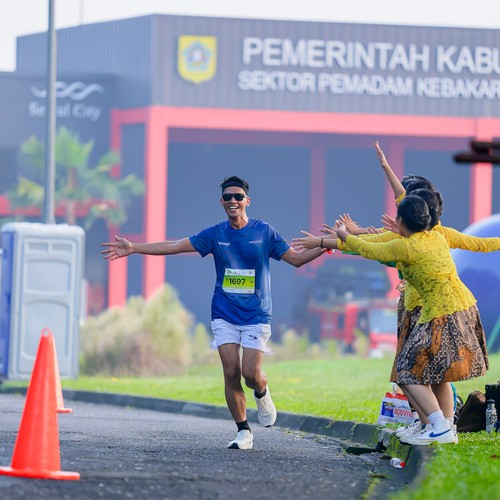 Race photo from BOGORUN 2026