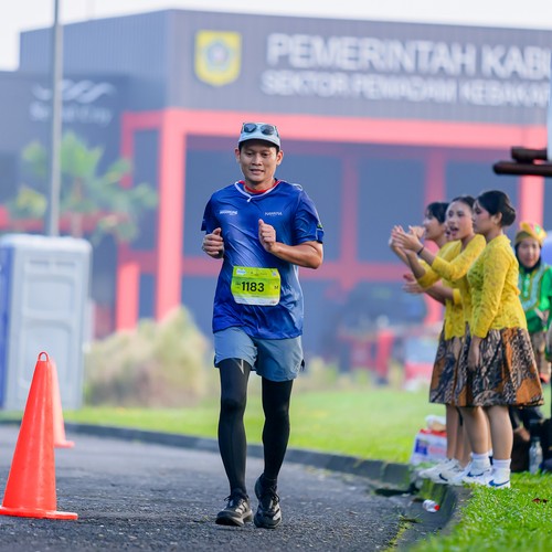 Race photo from BOGORUN 2026
