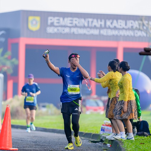 Race photo from BOGORUN 2026