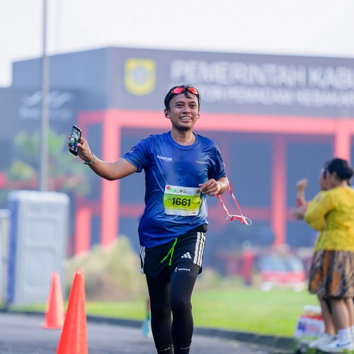 Race photo from BOGORUN 2026