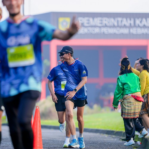 Race photo from BOGORUN 2026