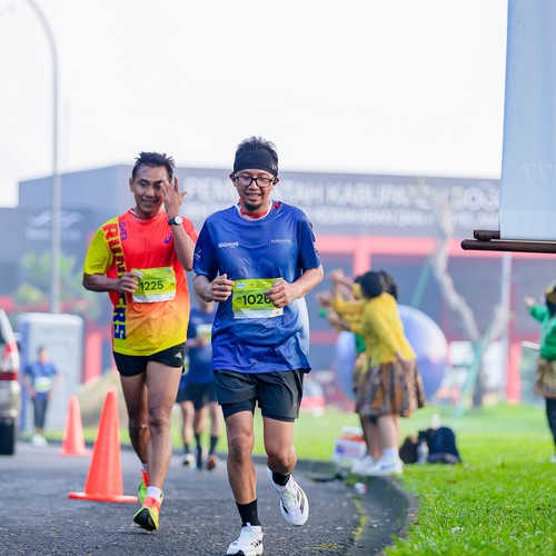Race photo from BOGORUN 2026