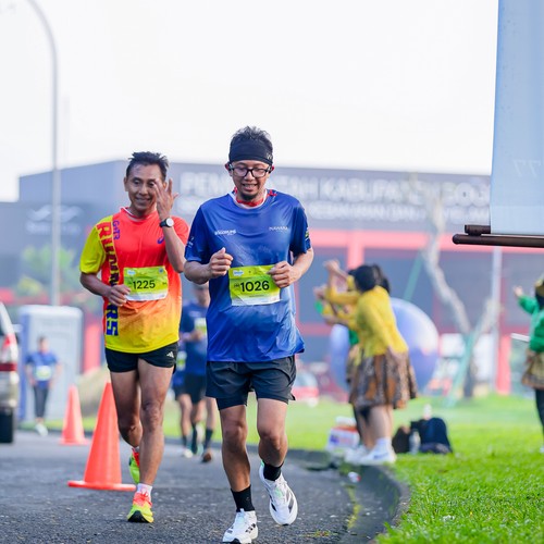 Race photo from BOGORUN 2026