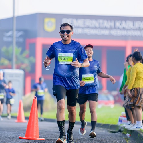 Race photo from BOGORUN 2026
