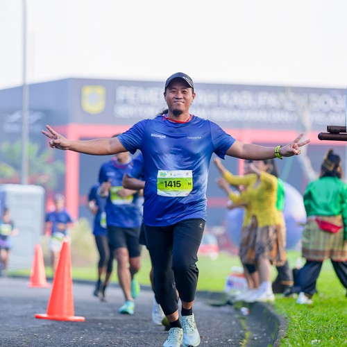 Race photo from BOGORUN 2026