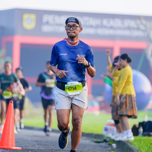 Race photo from BOGORUN 2026