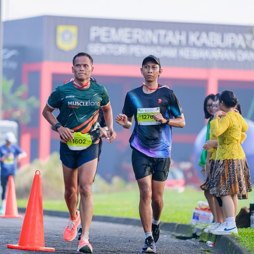 Race photo from BOGORUN 2026