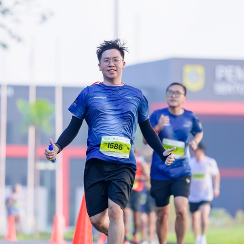 Race photo from BOGORUN 2026
