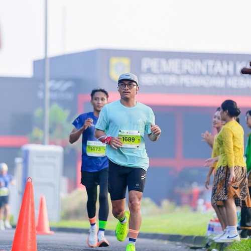 Race photo from BOGORUN 2026