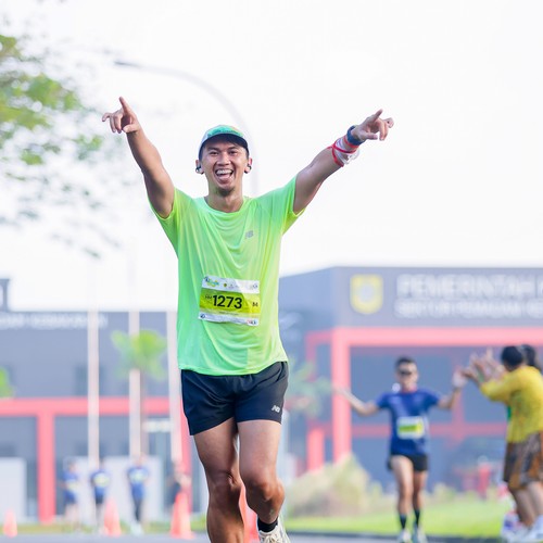 Race photo from BOGORUN 2026