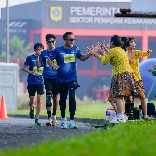 Race photo from BOGORUN 2026