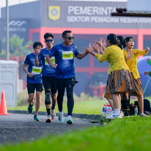 Race photo from BOGORUN 2026