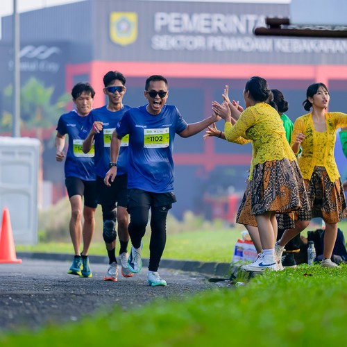 Race photo from BOGORUN 2026
