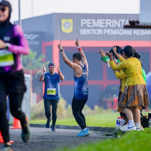 Race photo from BOGORUN 2026