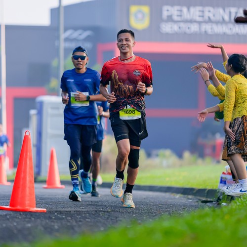 Race photo from BOGORUN 2026