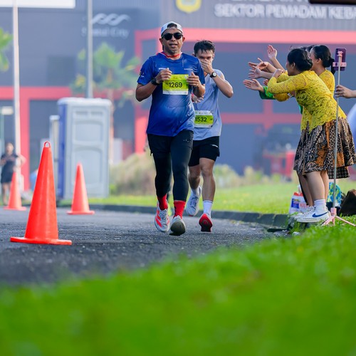 Race photo from BOGORUN 2026