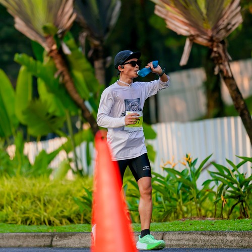 Race photo from BOGORUN 2026