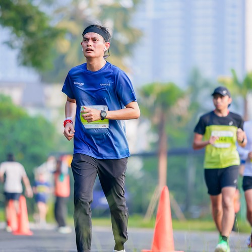 Race photo from BOGORUN 2026
