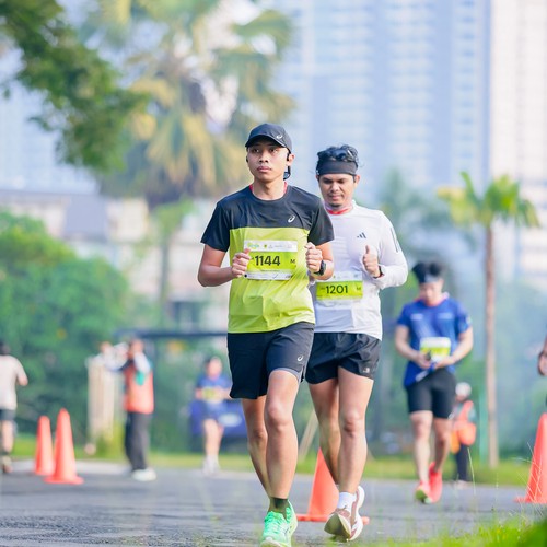 Race photo from BOGORUN 2026