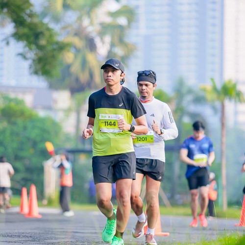 Race photo from BOGORUN 2026