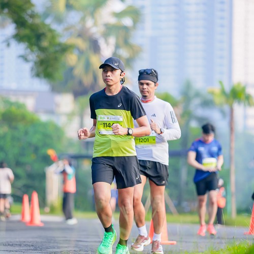 Race photo from BOGORUN 2026
