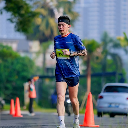 Race photo from BOGORUN 2026