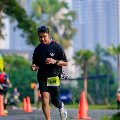 Race photo from BOGORUN 2026