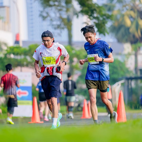 Race photo from BOGORUN 2026