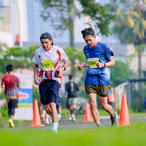 Race photo from BOGORUN 2026