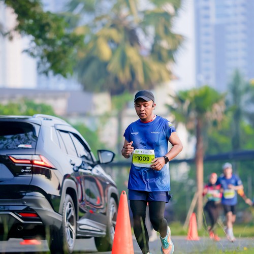 Race photo from BOGORUN 2026