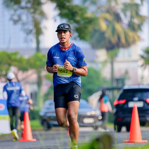 Race photo from BOGORUN 2026